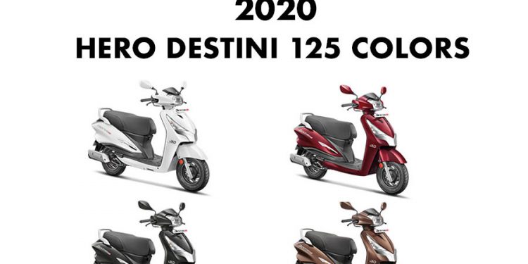 2020 Hero Destini Colors - Hero Destini 125 Colors 2020 Model - New Destini 125 All Colors