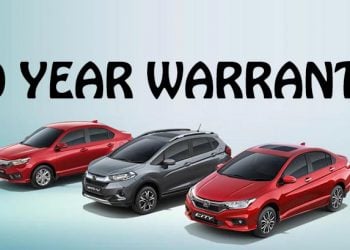 Honda Cars 10 Year Warranty