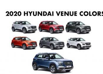 Hyundai Venue 2020 Colors - 2020 Hyundai Venue Colors - Hyundai Venue 2020 Model Colors