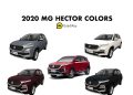 MG Hector Colors - 2020 MG Hector all color options