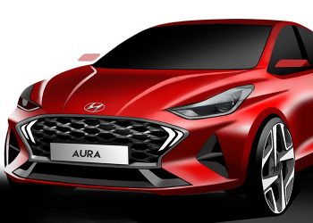 Hyundai Aura Designs revealed (Hot Red) – Upcoming Sporty Sedan