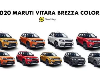 2020 Vitara Brezza colors - 2020 Maruti Vitara Brezza All Colors