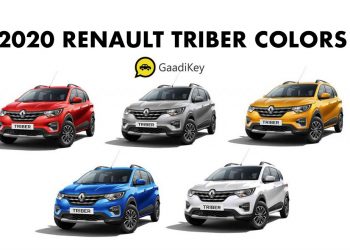 2020 Renault Triber Colors - New Triber 2020 model colors