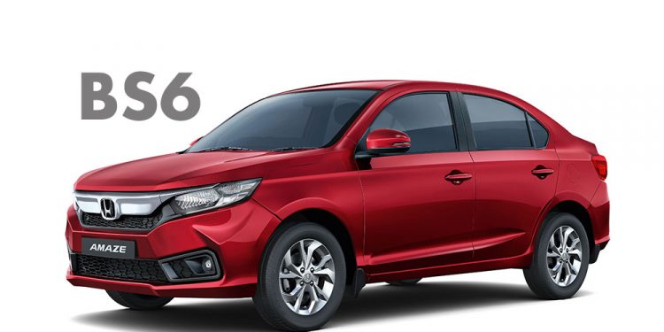 2020 Honda Amaze BS6 Diesel And Petrol Variants Launched - GaadiKey