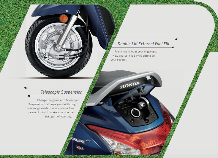 Honda Activa 6G Specifications  Dimensions, Engine details, Suspension