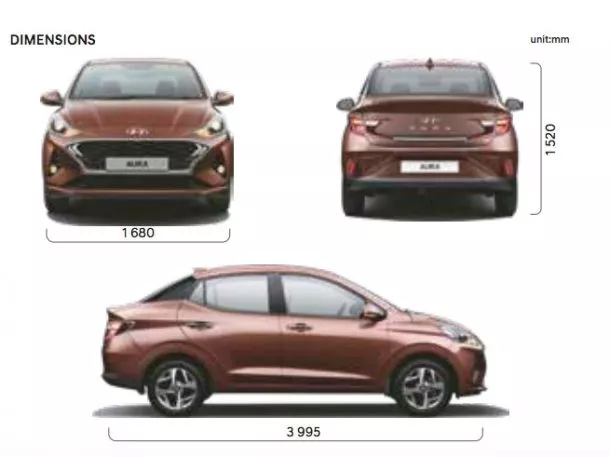 Hyundai Aura Brochure - Features, Colors, Variants and more... - GaadiKey