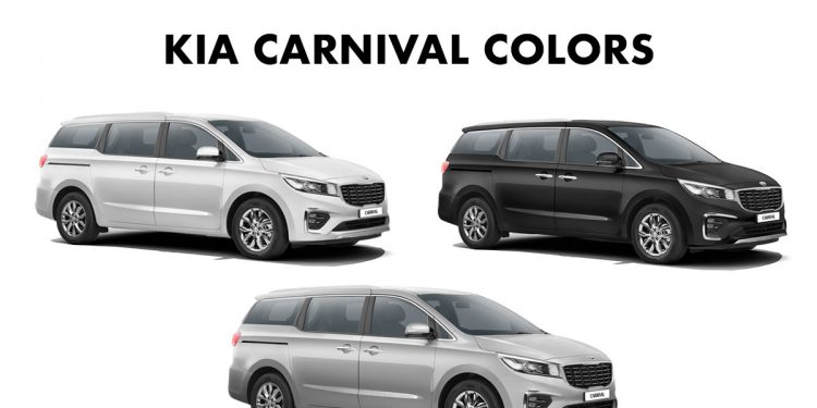 Kia Carnival Colors - 2020 Kia Carnival All Color Options