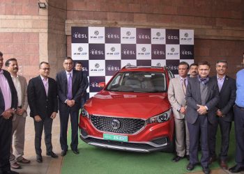 MG Motor delivers ZS EV to EESL