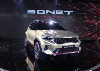 Kia SONET Photos – Concept displayed at Auto Expo 2020
