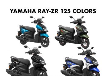 2020 Yamaha Ray-ZR Colors: Blue, Black, Green, Street Rally (125cc)