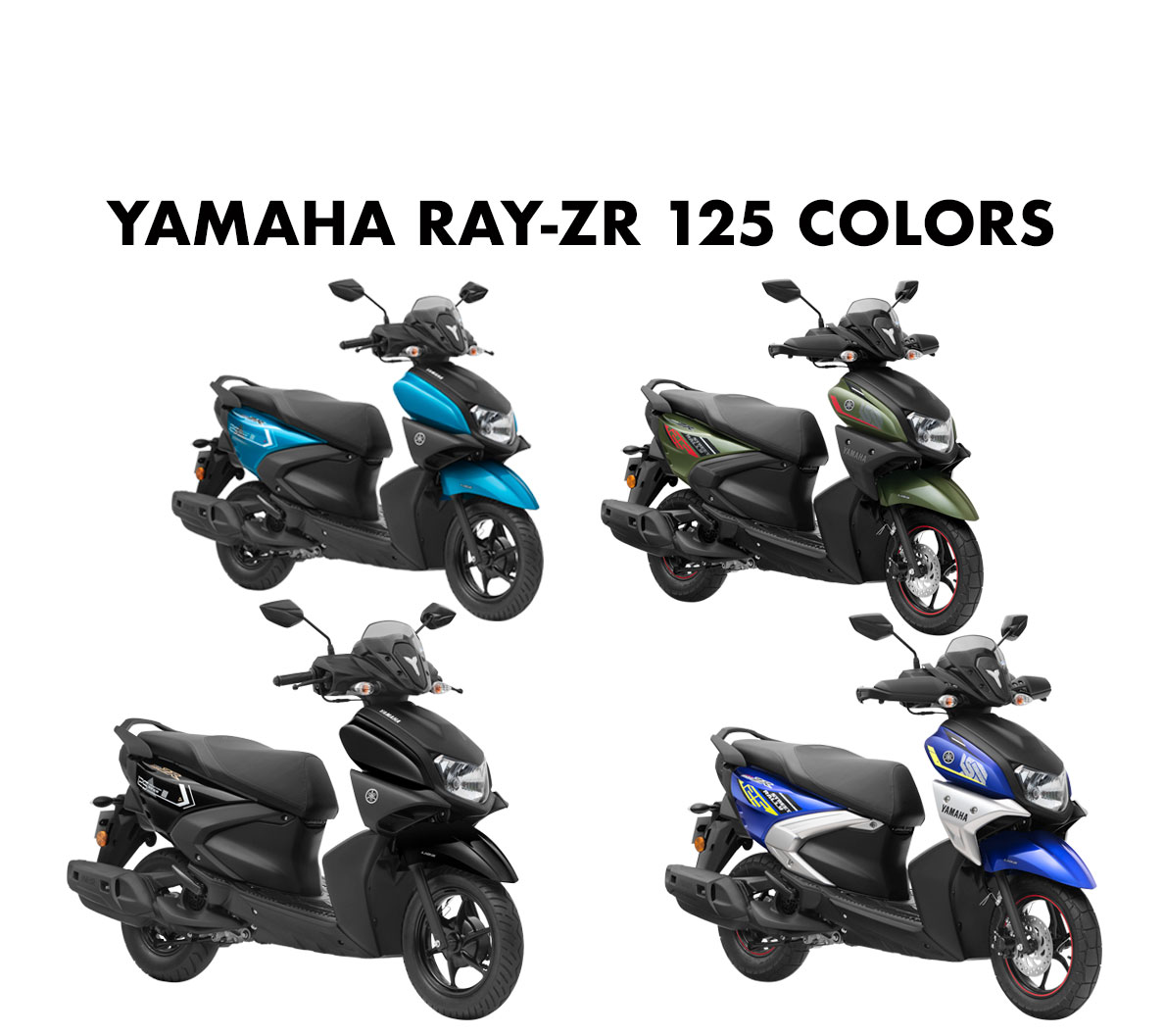 2020 Yamaha Blue, Black, Street Rally (125cc) - GaadiKey