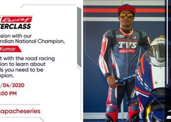 TVS Racing Masterclass – Learning online with experts and International riders