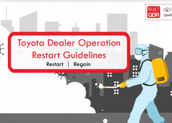 Toyota commissions unique ‘Dealer Operations Restart Guideline’