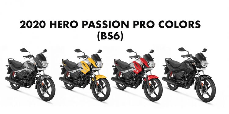 passion pro bs6 new model 2020 on road price
