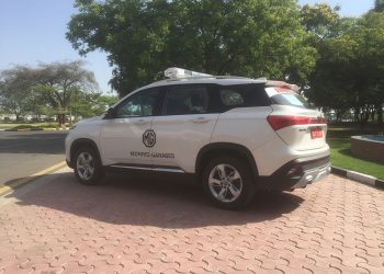 MG Motor India retrofits a HECTOR as an ambulance