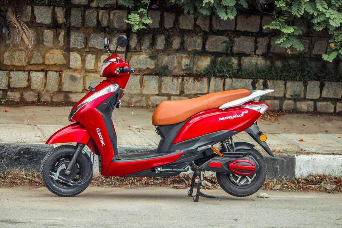 Ampere Magnus Pro Review (Electric Scooter) GaadiKey