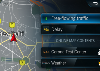Mercedes-Benz MBUX integrates MapmyIndia’s COVID-19 India Guide