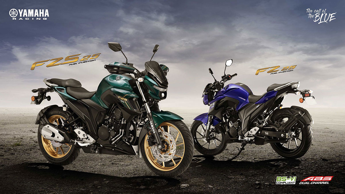 2020 Yamaha FZ 25 & FZS 25 launched starting AT INR 1.52 