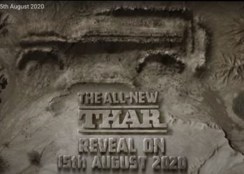 2020 Mahindra Thar to be unveiled on 15th August