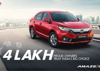 Over 4 lakh Honda Amaze sold in India since 2013