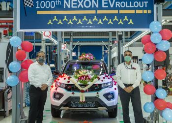 1000th Tata Nexon EV rolled out