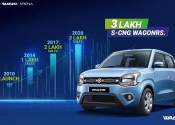 Over 3 lakh Maruti Suzuki Wagon R CNG models sold in India