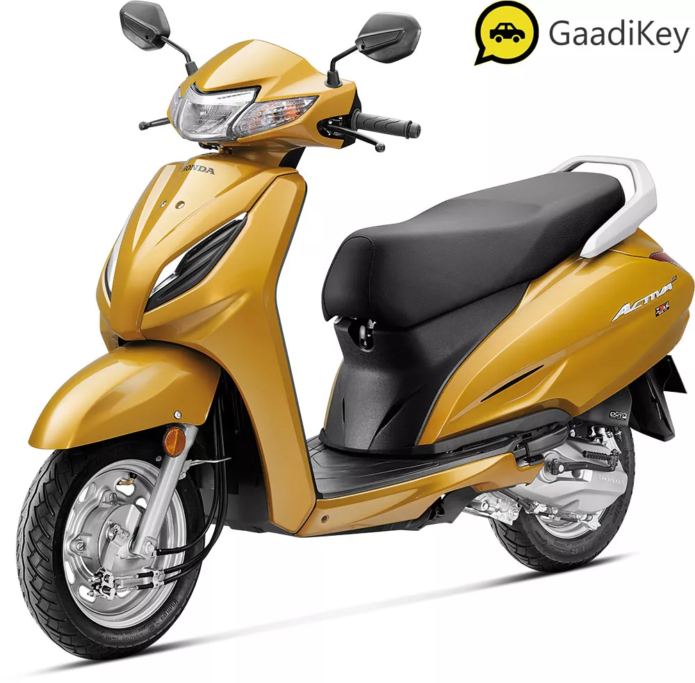 2021 Honda Activa 6G Yellow Color