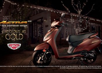 Honda Activa 6G  “Precious as Gold” TV Ad goes live