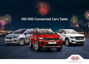 Kia Motors sells 1,00,000 connected cars – First in the Industry