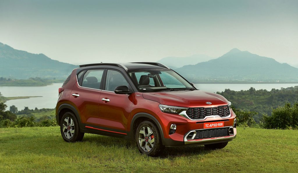 Kia Sonet reclaims the top spot with 11,417 unit sales in Nov 2020 ...