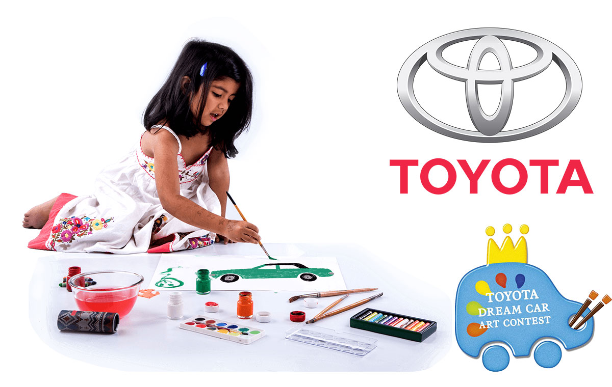Toyota wants children to draw their Dream Car! GaadiKey
