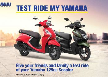 Yamaha launches “Test Ride My Yamaha” Campaign