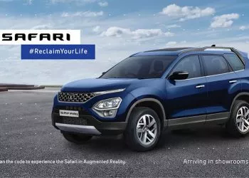 2021 Tata Safari First look Images revealed – First Car rolls out
