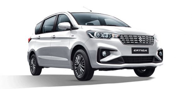 2021 Maruti Ertiga Colors: Blue, Grey, White, Red, Silver - GaadiKey