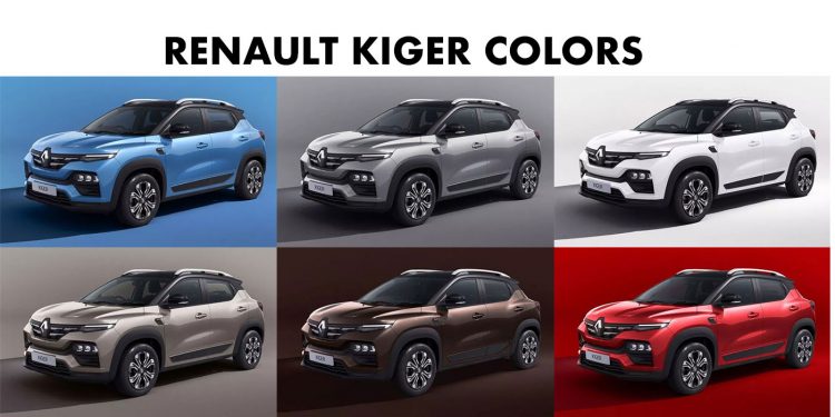 2021 Renault Kiger Colors - New Renault Kiger All Color options