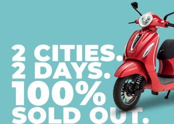 Bajaj Chetak EV Sold Out