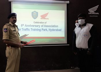 Honda 2Wheelers celebrates 6th anniversary of Traffic Training Park in Hyderabad