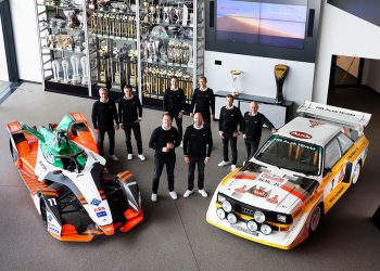 Audi with “Dream Team” at the Dakar Rally