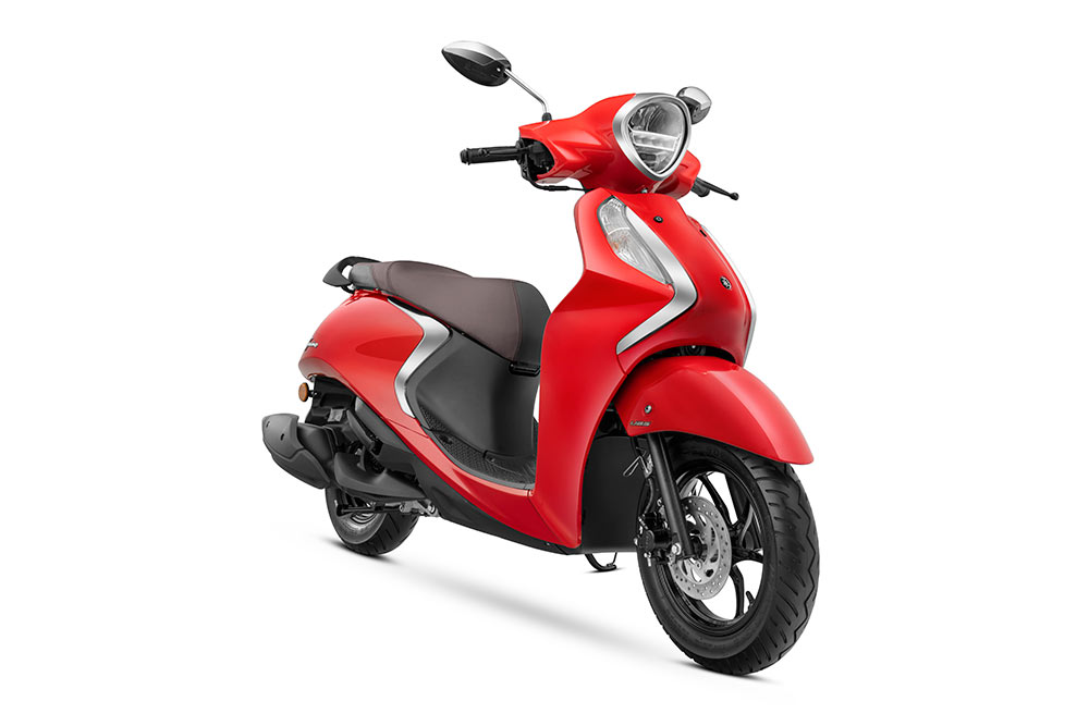 Yamaha fascino 2024 red color