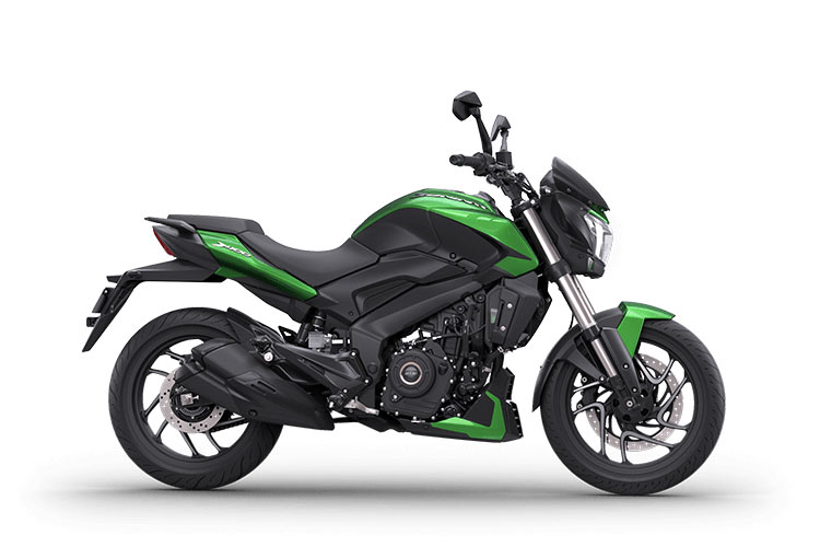 2021 Bajaj Dominar 250 Green Color - New Dominar 250 Aurora Green 