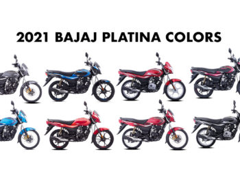 2021 Platina Colors - New Bajaj Platina Color options All