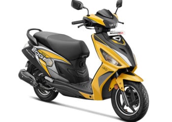 2021 Hero Maestro Edge Yellow color