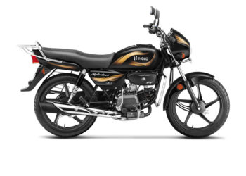 2021 Hero Splendor+ Colors: Black, Purple, Red, Yellow, Green, Gold