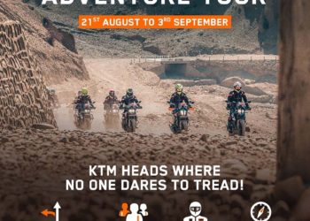 KTM announces Great Ladakh Adventure Tour from August 21