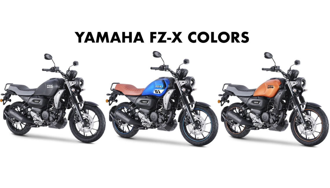 Yamaha FZX Colors Blue, Black, Copper GaadiKey
