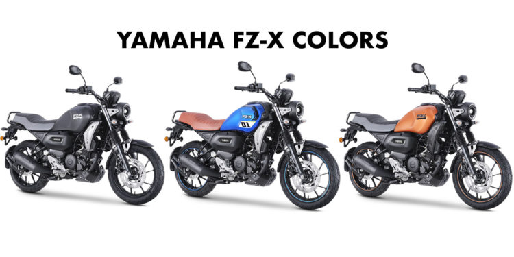 Yamaha FZ-X Colors