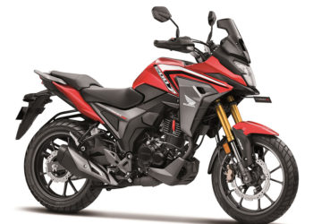 Honda CB200X Colors: Black, Silver, Red
