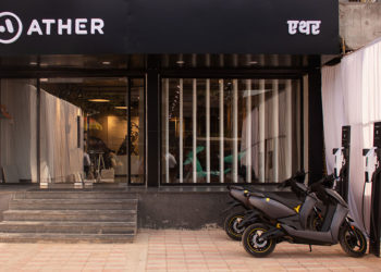 Ather Space opened at Jai Stambh Chowk, Raipur (Chhattisgarh)