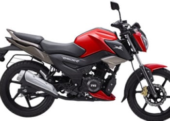 TVS Raider 125 Colors: Red, Blue, Black, Yellow