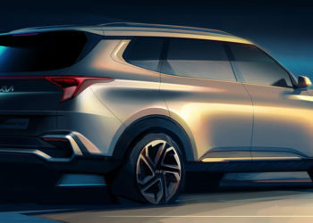 Kia Carens sketches revealed – Bold and Premium Recreational Vehicle